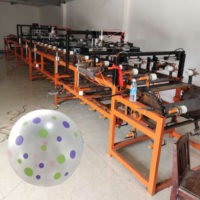 automatic balloon screen printing machine