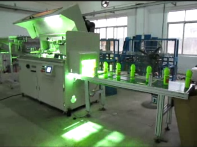 automatic cylinder screen printing machine