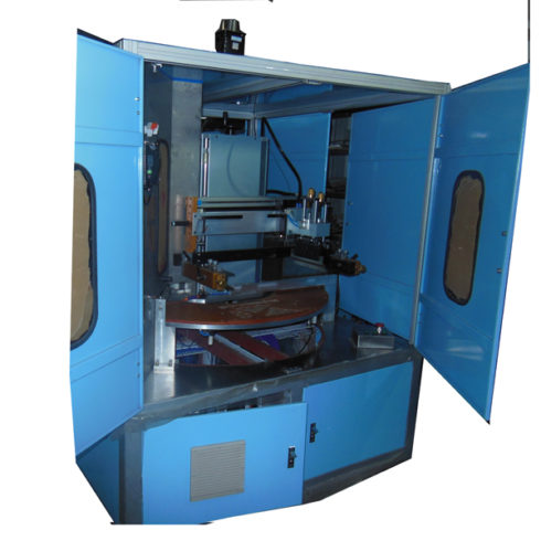 automatic flatbed screen printing machine