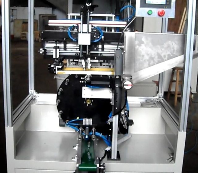 automatic round screen printing machine