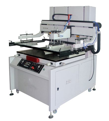 semi automatic flat screen printing machine